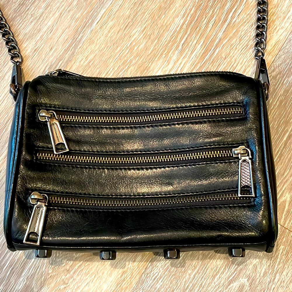 Rebecca Minkoff Crossbody in Black Leather